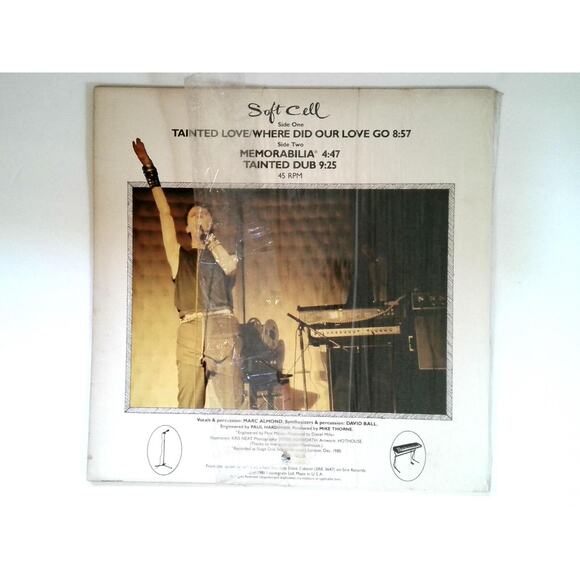 Soft Cell - Tainted Love Where Did Our Love Go 1981 Vinyl EP Record Synth-Pop - Picture 2 of 4